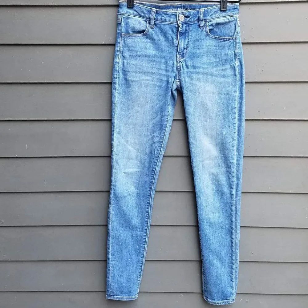 American Eagle Next Level Stretch Jeggings Size 8 X-Long